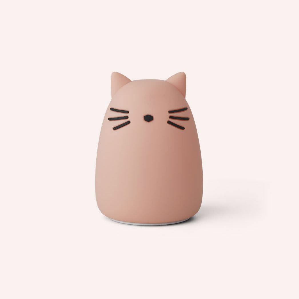 Winston Night Light - Cat Rose