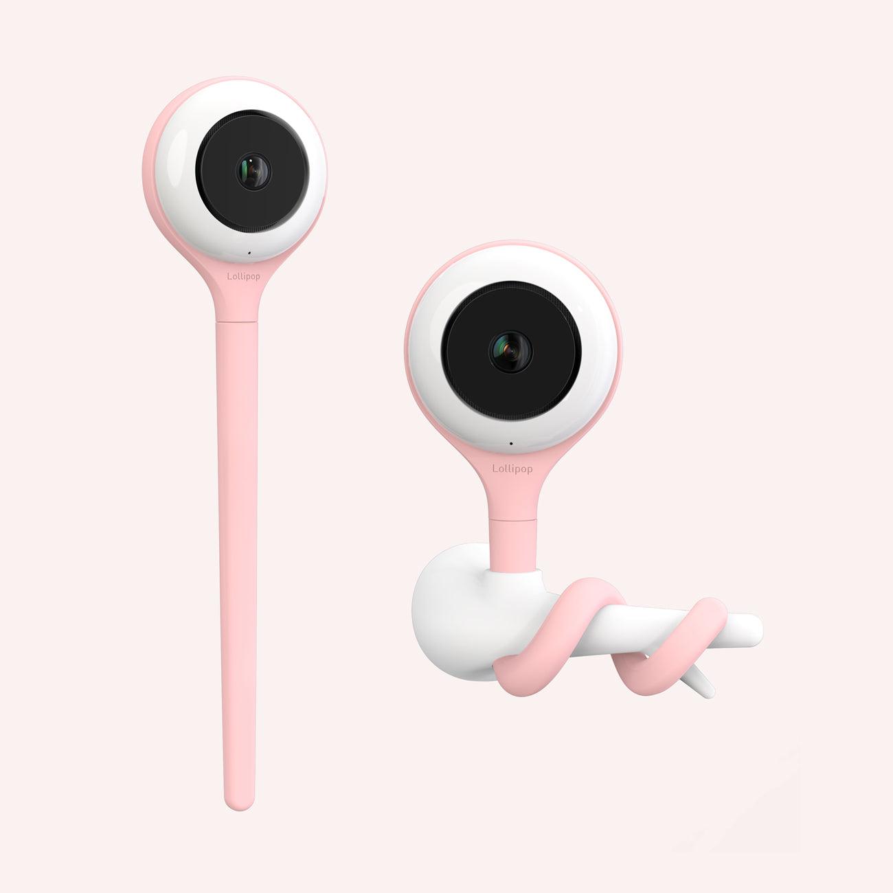 Lollipop Smart Baby Camera & Monitor - Cotton Candy