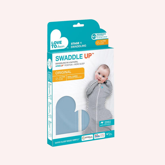 Stage 1 Swaddle Up - 1.0 TOG - Dusty Blue