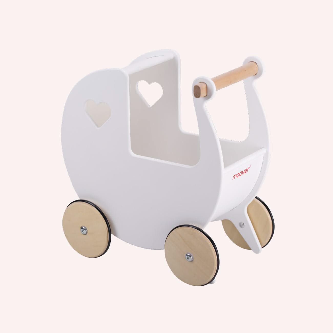 Classic Dolls Pram - White