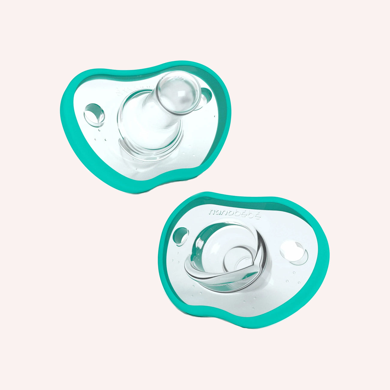Flexy Pacifier Twin Pack - Teal