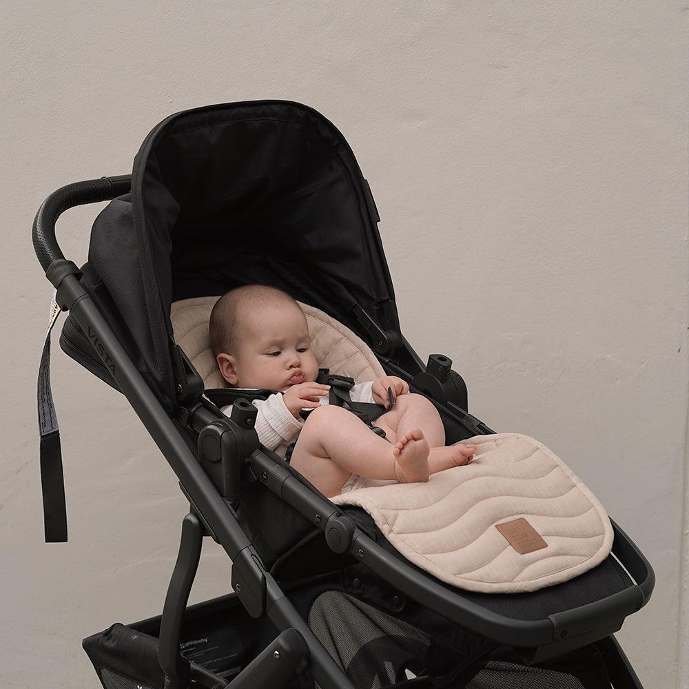 Universal Linen Pram Liner Natural The Memo