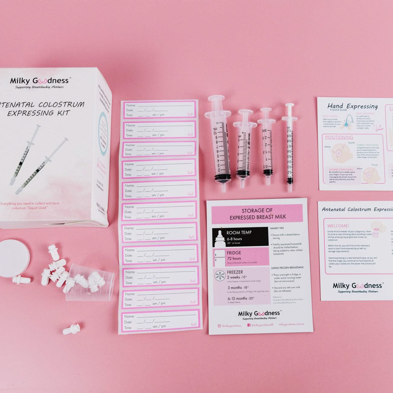 Express Colostrum Pdf Antenatal Colostrum Expressing Kit – The Memo