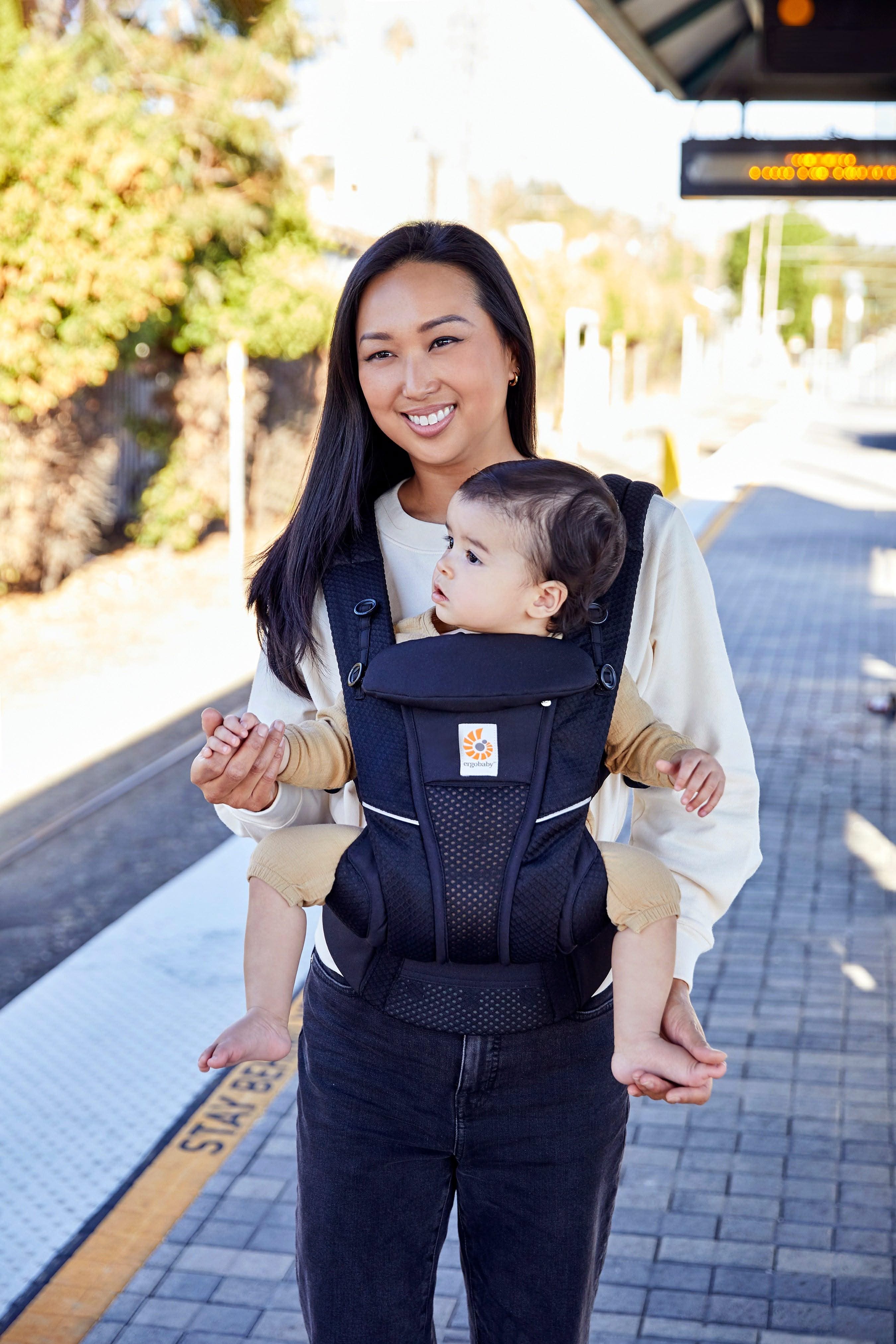 Omni Breeze Baby Carrier Midnight Blue The Memo