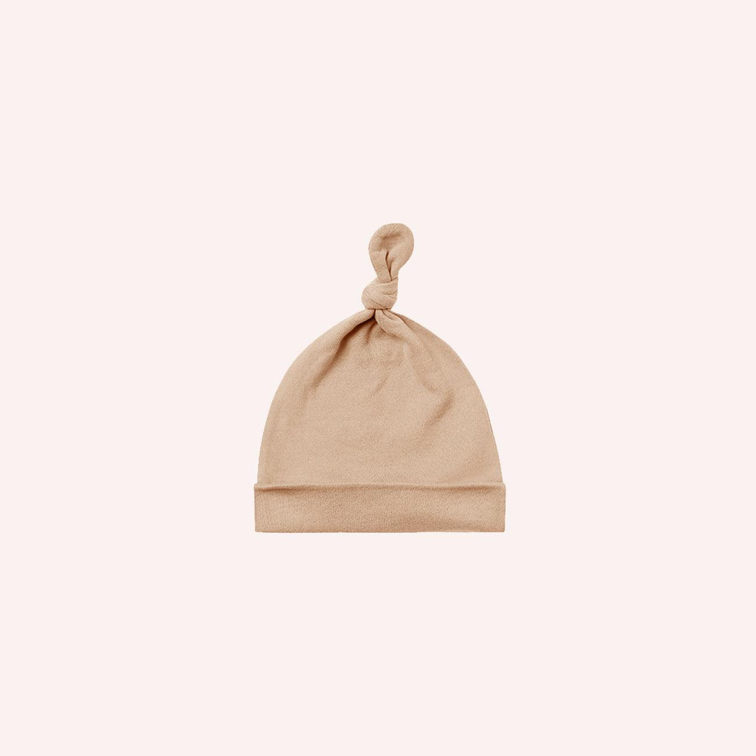 Knotted Baby Hat - Blush