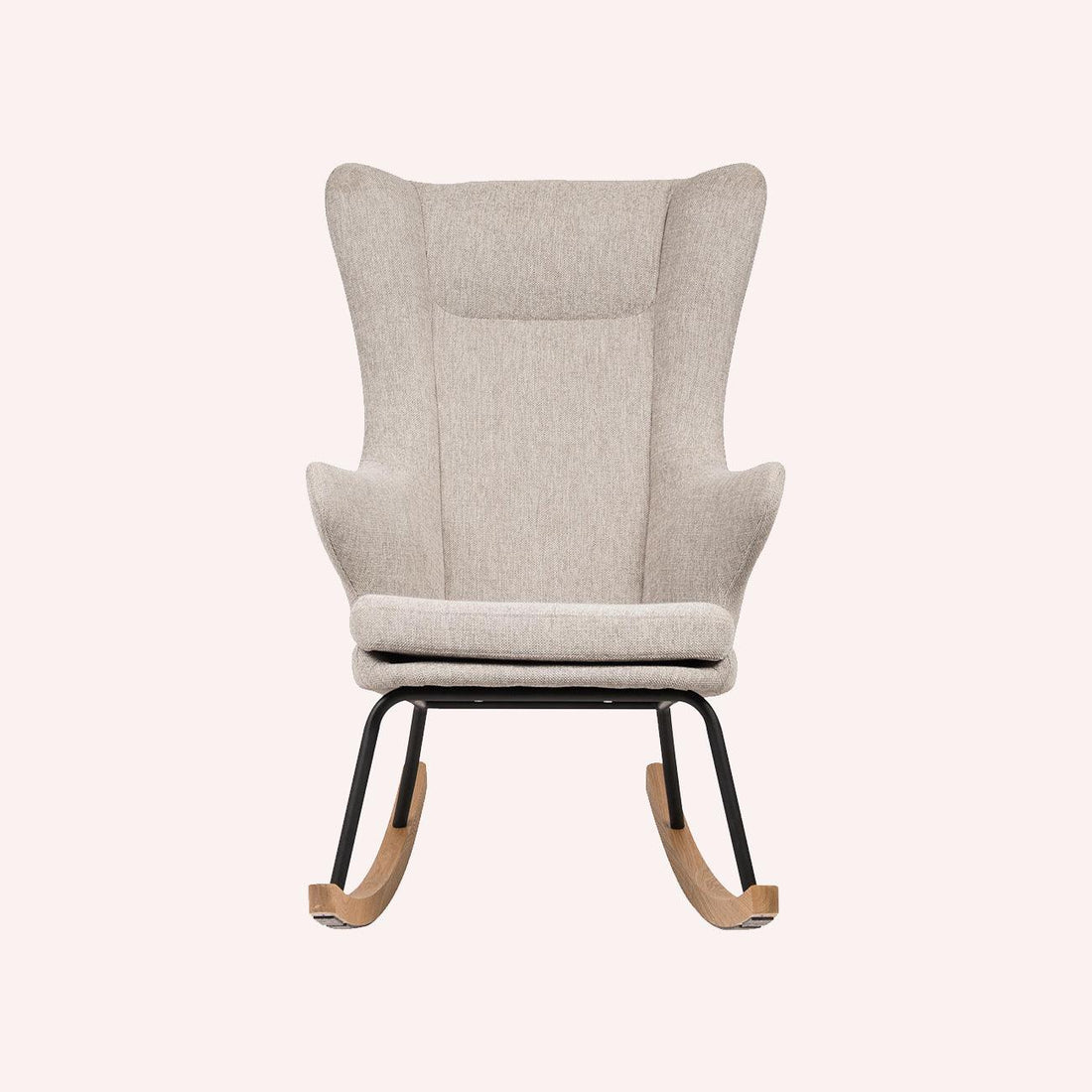 Rocking Nursing Chair - Sand Grey