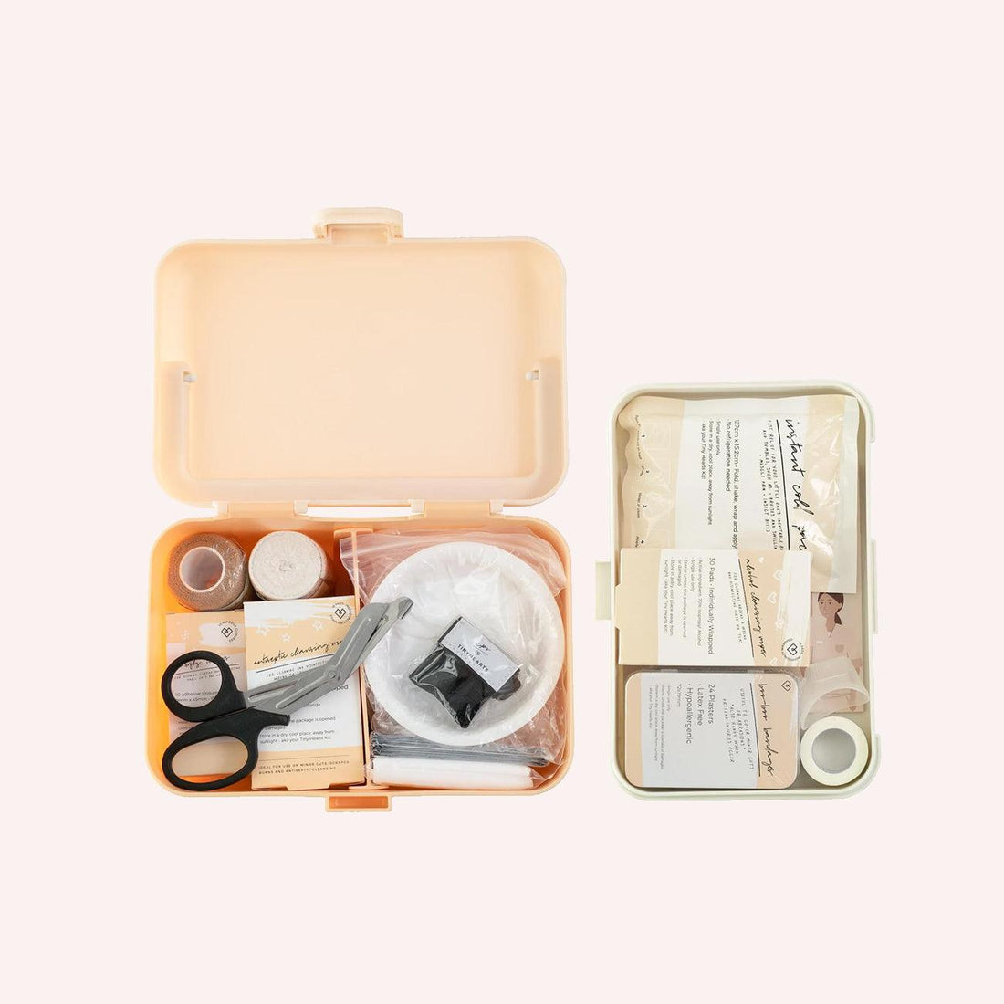 On The Go Travel First Aid Kit - Peach