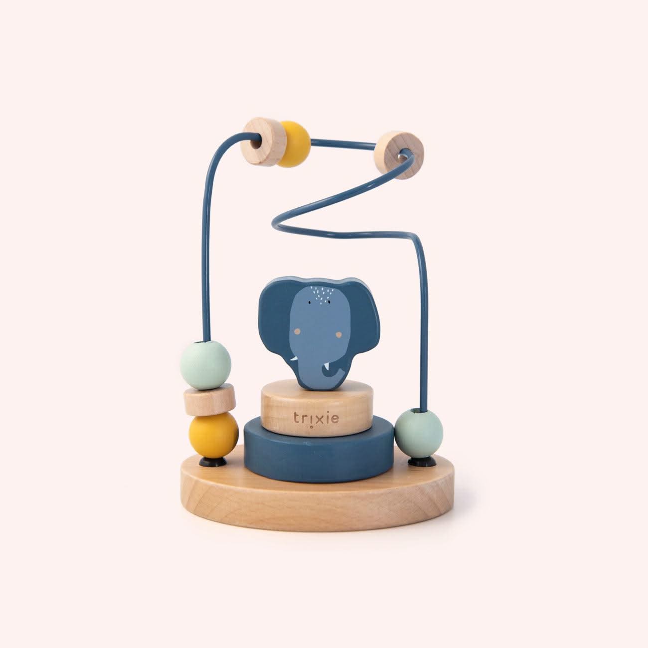 Wooden Beads Maze - Mrs. Elephant