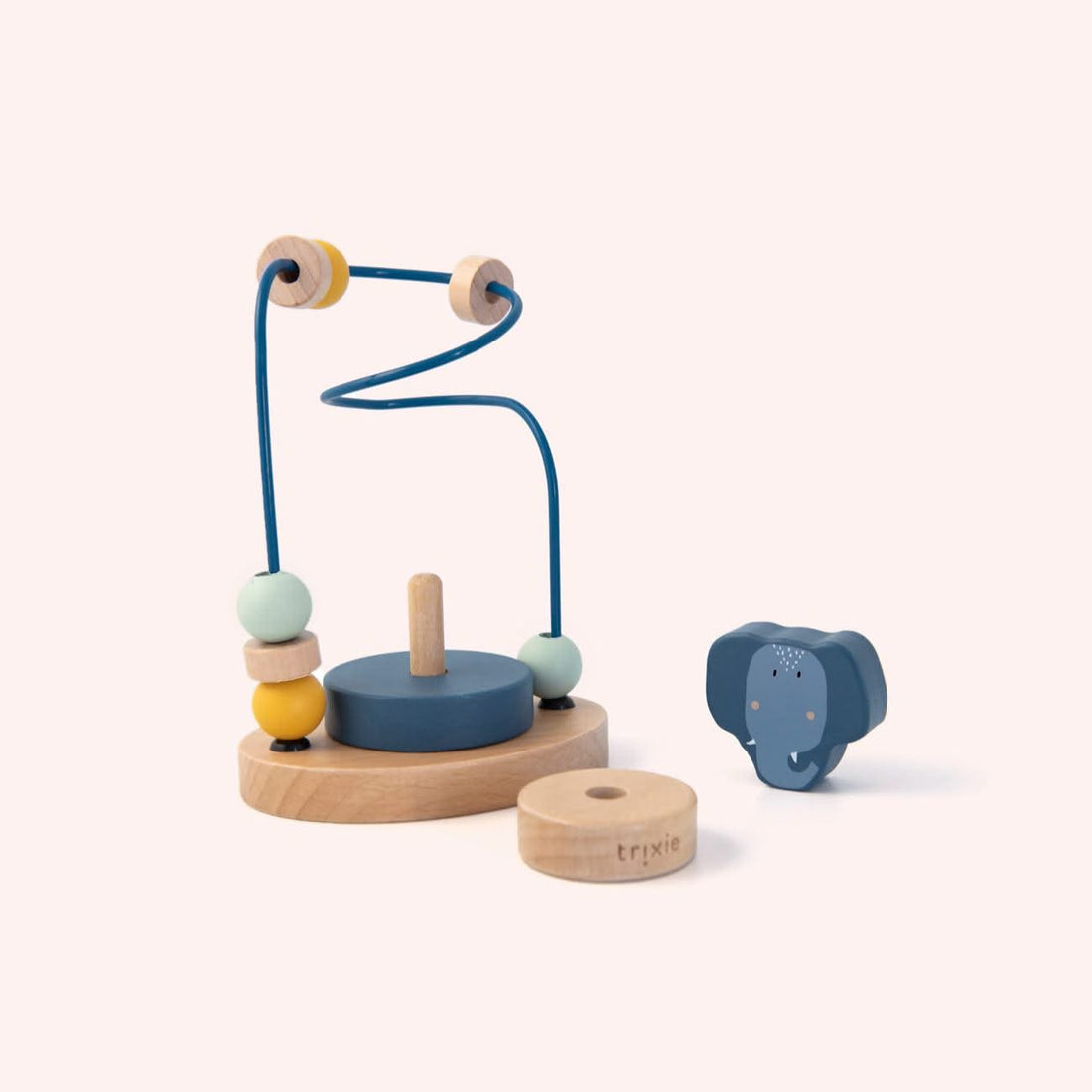 Wooden Beads Maze - Mrs. Elephant