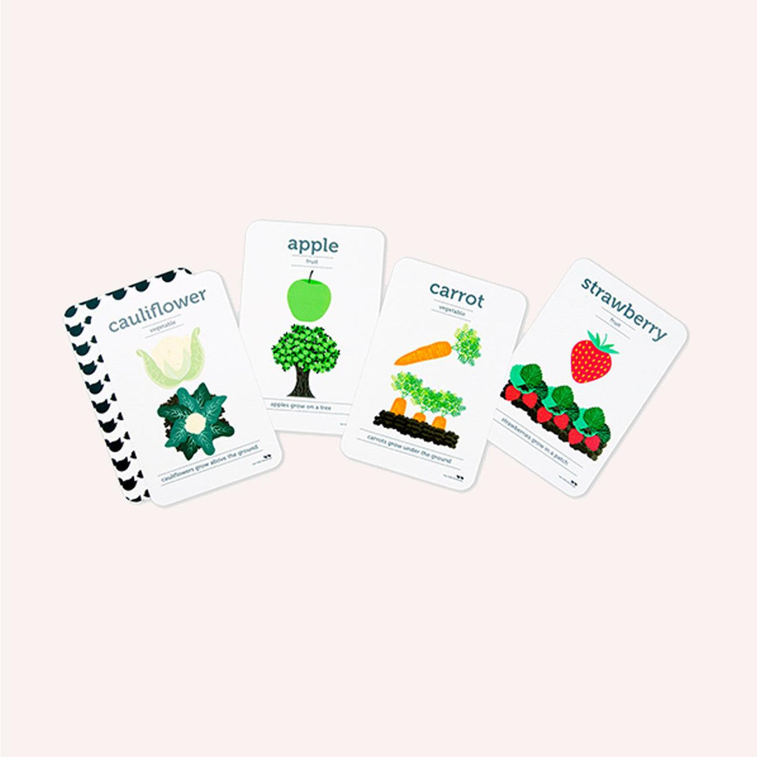 Fruit And Vegetables Flash Cards