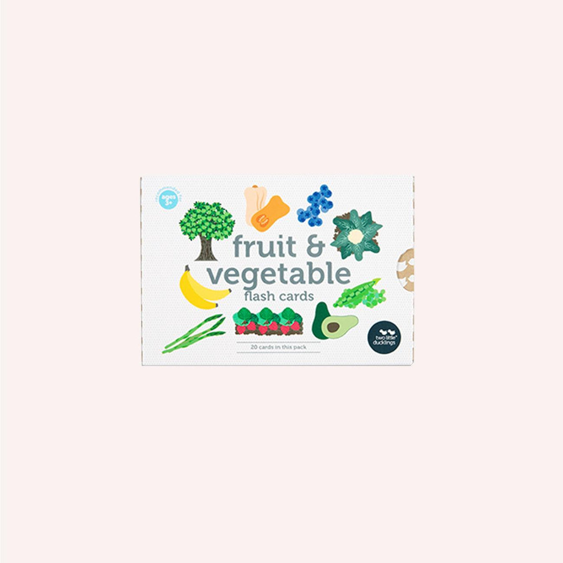 Fruit And Vegetables Flash Cards