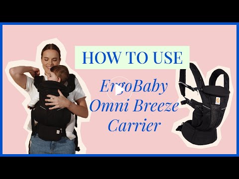 Omni Breeze Baby Carrier - Onyx Black