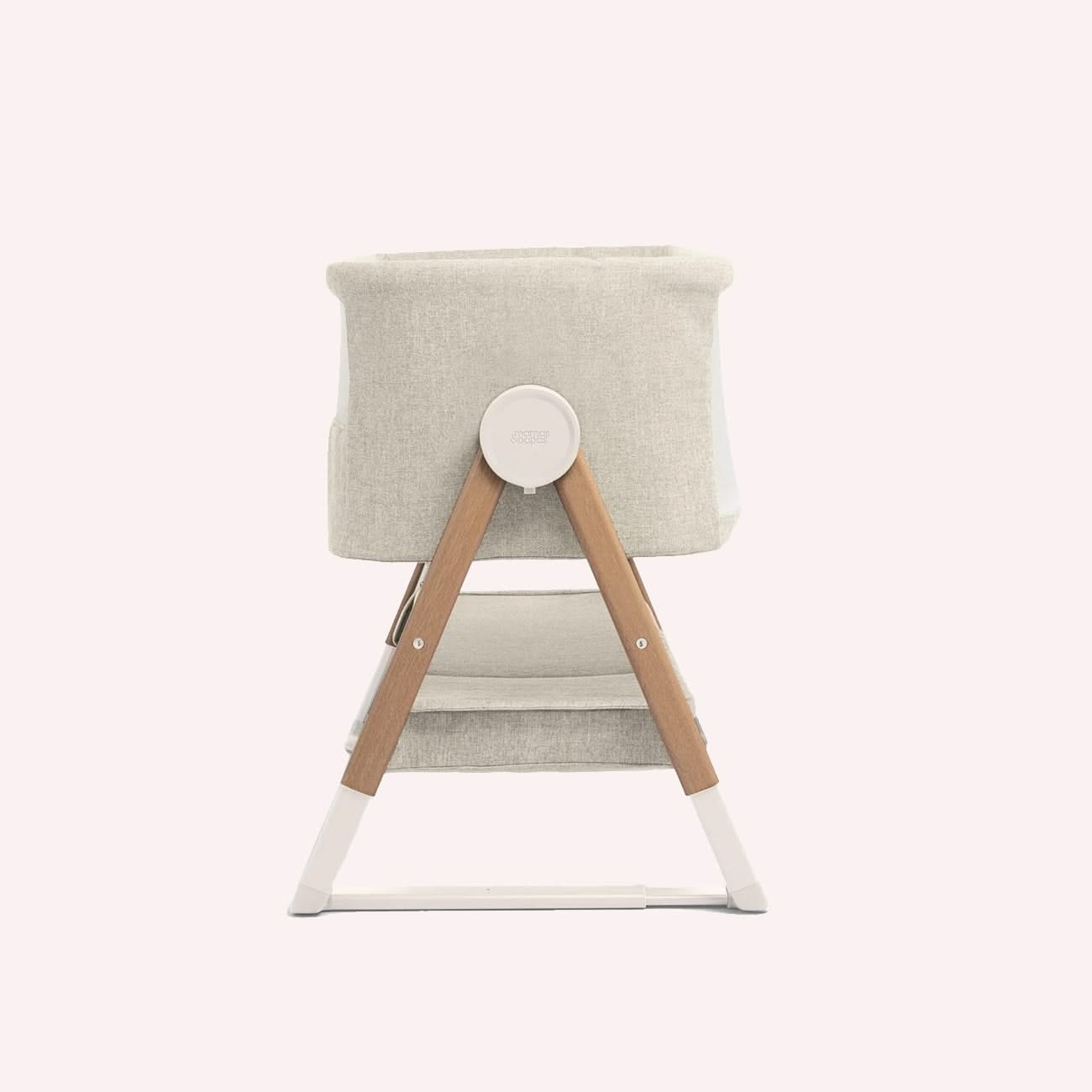 Bedside Crib Lua Beige by Mamas & Papas the memo