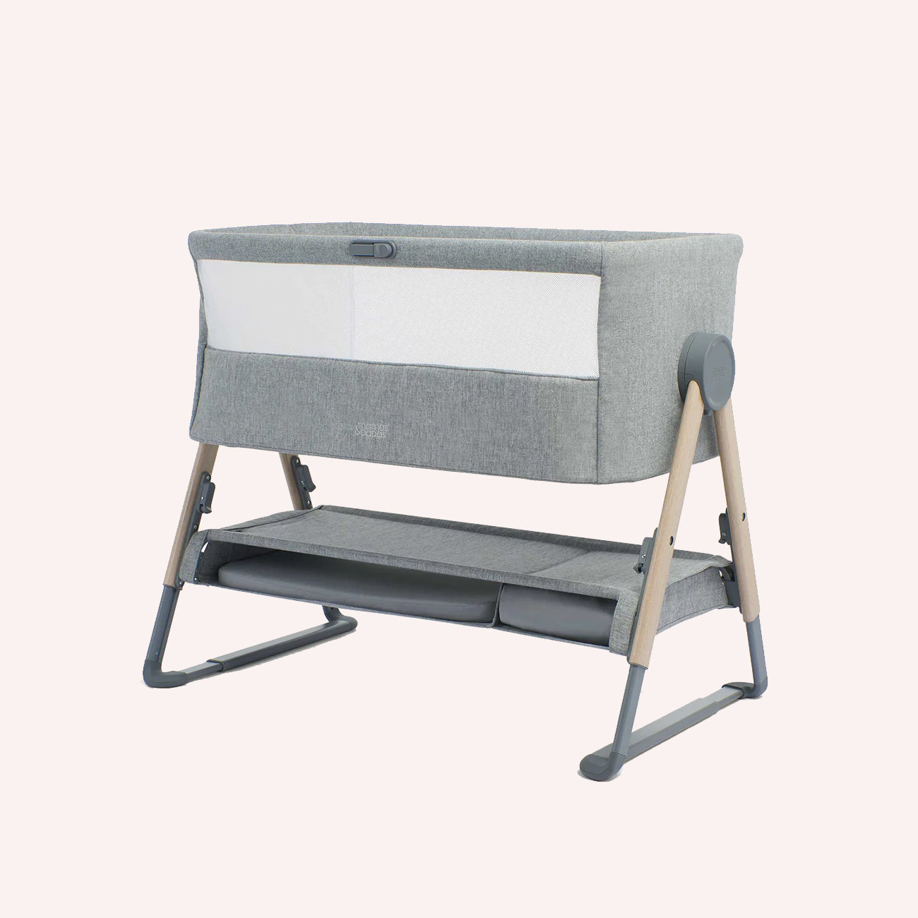 Bedside Crib Lua - Grey by Mamas & Papas | the memo – The Memo