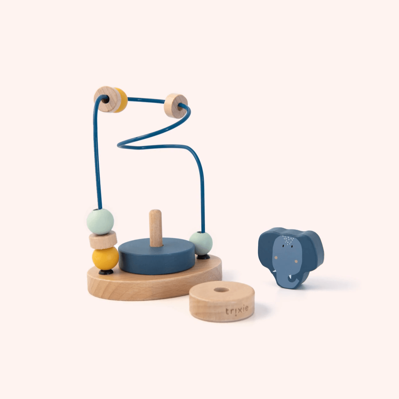 Wooden Beads Maze - Mrs. Elephant